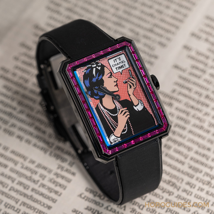 CHANEL - BOY·FRIEND - （BOY·FRIEND「COCO ART」腕錶） - 以CHANEL彩妝為靈感｜CHANEL BLUSH限定腕錶系列
