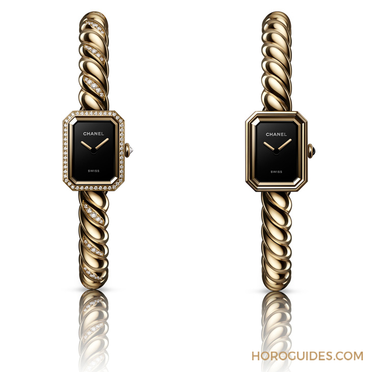 CHANEL - PREMIÈRE - (Première Galon鑲鑽腕錶) - 從CHANEL 2025年新作掌握正在崛起的鐘錶趨勢:具有指時功能的風格珠寶