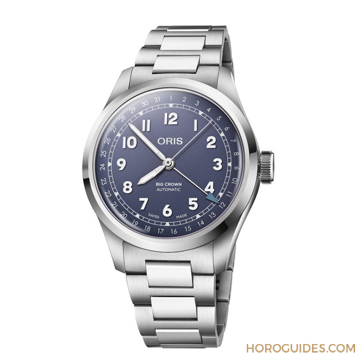 ORIS - BIG CROWN - 403 7799 4068-07 8 20 06 - 為問世近90年的經典之作注入活力色彩｜Oris Big Crown指針式日曆錶2025新作