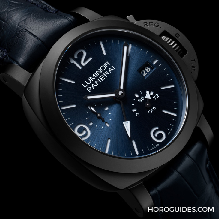 PANERAI - LUMINOR - PAM01574 - Panerai Luminor 兩地時間陶瓷腕錶PAM01574於米蘭國際家具展初亮相