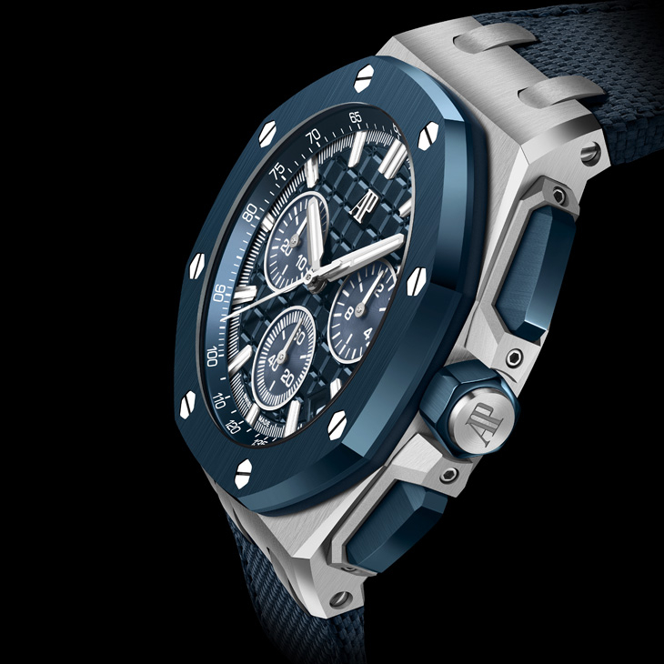 AUDEMARS PIGUET - ROYAL OAK - 26674SG.OO.1320SG.01 - 全新自動上鍊萬年曆機芯7138、「雲夜藍50」陶瓷新色，Audemars Piguet愛彼150年週年話題新作強勢連發