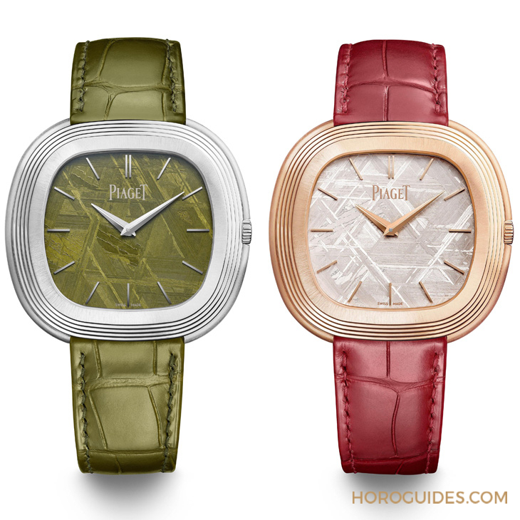 PIAGET - BLACK TIE - G0A50237 - 結合大膽輪廓與金質光影的復古魅力|PIAGET Polo 79腕錶白金版現身、梯形錶殼Sixtie腕錶初亮相