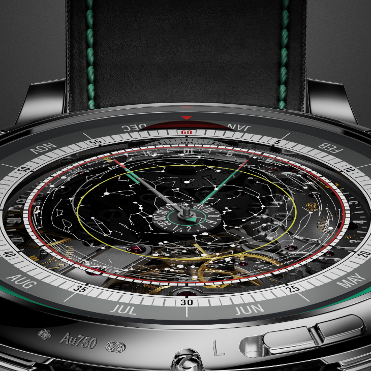 VACHERON CONSTANTIN - CABINOTIERS - 9600C/000G-231C - 太陽神降世！史上最複雜腕錶，江詩丹頓閣樓工匠Solaria超卓複雜功能腕錶- La Première