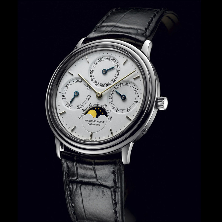 AUDEMARS PIGUET - ROYAL OAK - 26674SG.OO.1320SG.01 - 全新自動上鍊萬年曆機芯7138、「雲夜藍50」陶瓷新色，Audemars Piguet愛彼150年週年話題新作強勢連發