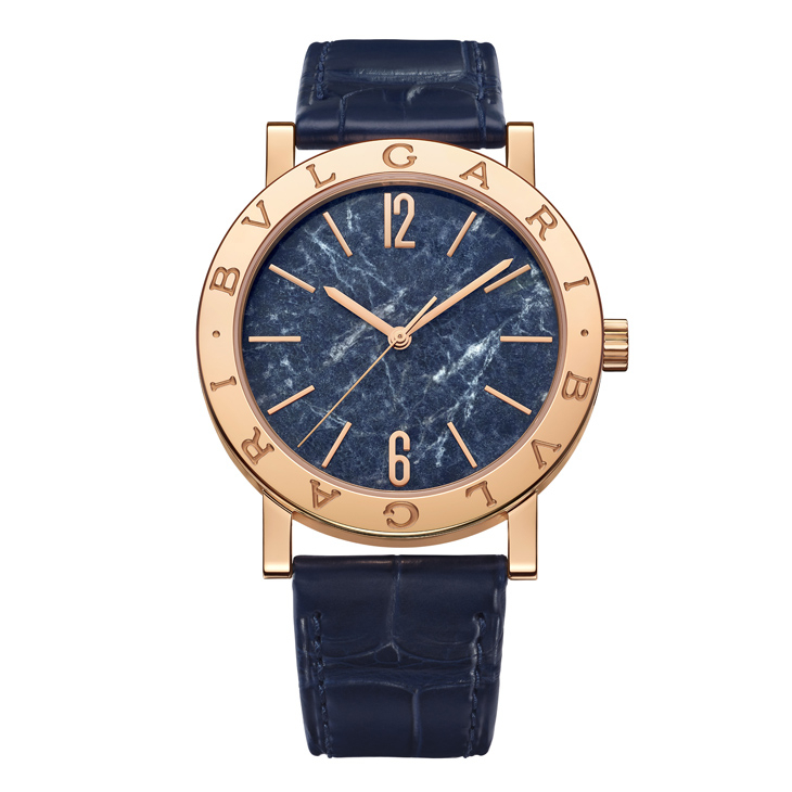 BVLGARI - BVLGARI∙BVLGARI - 104112 - BVLGARI首度以天然大理石錶盤入作｜BVLGARI BVLGARI系列50周年紀念腕錶