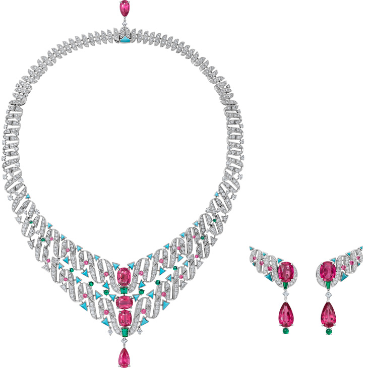 CARTIER - TRESSAGE - HPI01690 - 自然藝境,Cartier 2025年頂級珠寶展