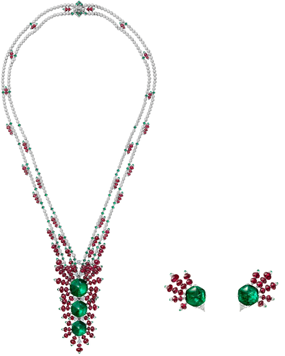 CARTIER - TRESSAGE - HPI01690 - 自然藝境,Cartier 2025年頂級珠寶展