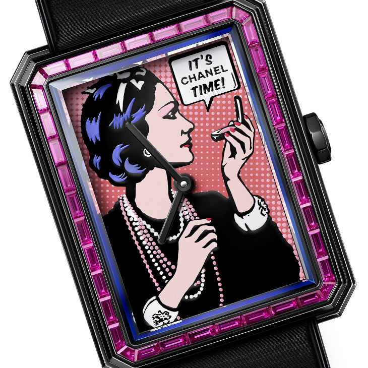 CHANEL - BOY·FRIEND - （Boy·Friend Blush腕錶） - 全面黑&粉，注入彩妝靈魂的CHANEL BLUSH限定腕錶系列