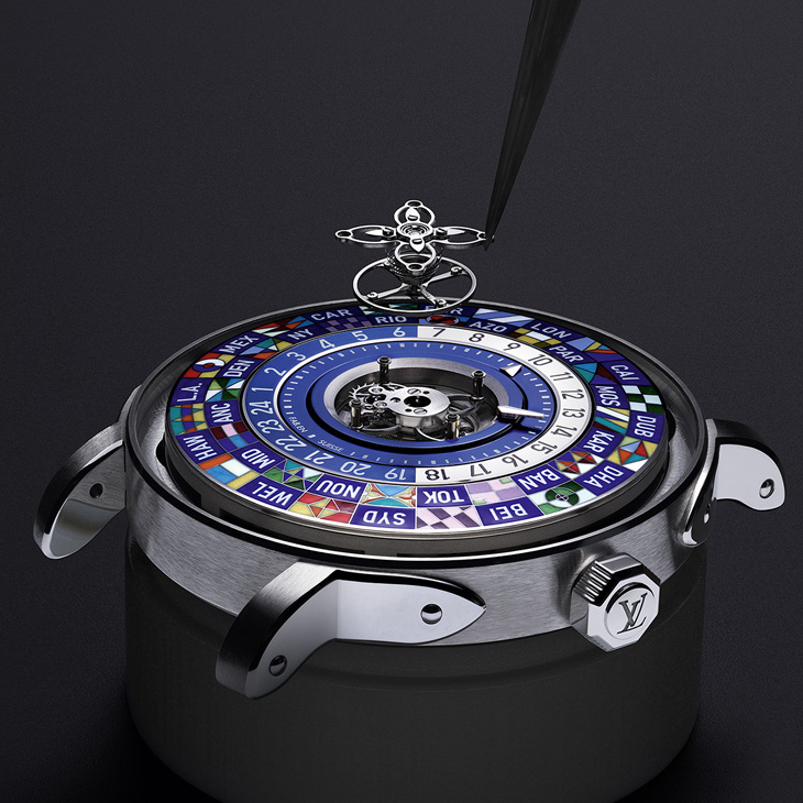 LOUIS VUITTON - ESCALE - W3PTA1 - 路易威登Escale世界時區腕錶經典回歸，非標準時區也適用的Escale雙時區腕錶同步亮相