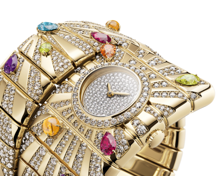 BVLGARI - 高級珠寶腕錶 - 104328 - 機械與工藝並重，BVLGARI以金燦姿態定義高級女錶之巔