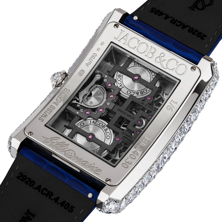 JACOB & CO. - HIGH JEWELRY MASTERPIECES - BL140.30.BD.AC.A - 火光進化，全球首見Angel Cut專利鑽石車工｜Jacob & Co. Billionaire雙飛行陀飛輪腕錶