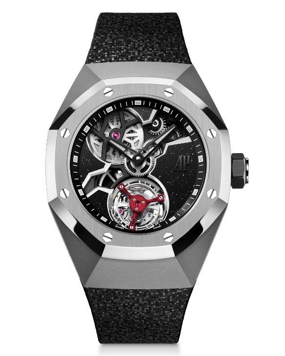 AUDEMARS PIGUET - ROYAL OAK CONCEPT - 26643TI.OO.D002CA.01 - 以潮流能量再探前衛製錶邊界：愛彼皇家橡樹概念系列飛行陀飛輪腕錶Yoon與Verbal聯名限量版