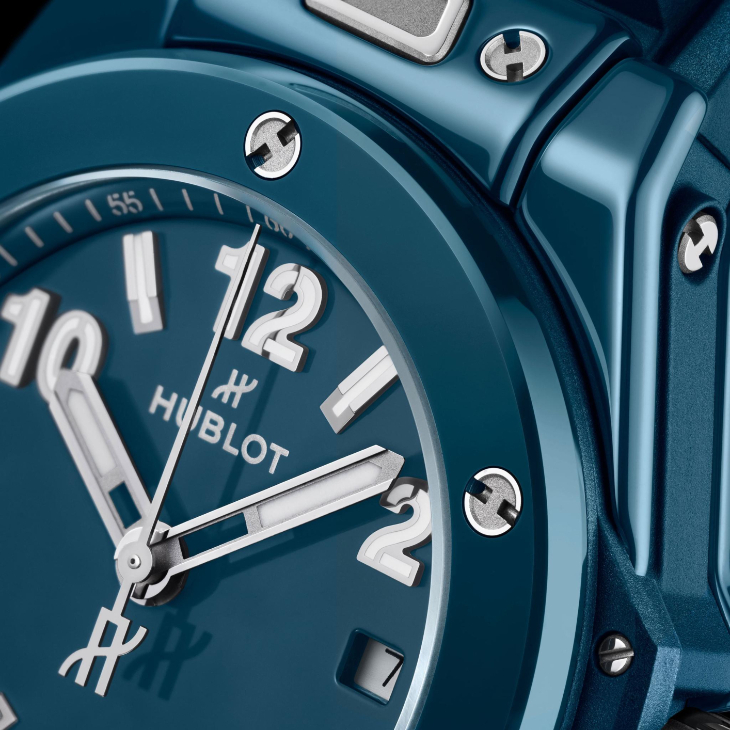 HUBLOT - BIG BANG - 485.ES.5171.RX - 石油藍、薄荷綠加入陣容！Hublot Big Bang 33毫米彩色陶瓷腕錶無鑲鑽版再添新色