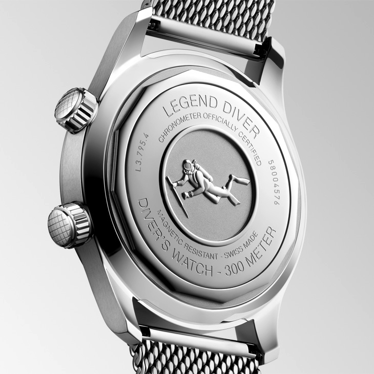 LONGINES - HERITAGE - L3.795.4.59.9 - 回溯1959年,向Legend Diver原型致敬|Longines Legend Diver 59
