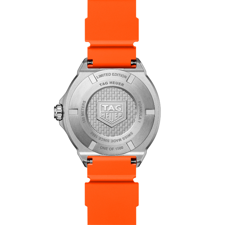 TAG HEUER - FORMULA 1 - WBY111L.BA0042 - 荷蘭橘,見證F1荷蘭大獎賽最終回|TAG Heuer Formula 1 Solargraph腕錶焰橘限量款