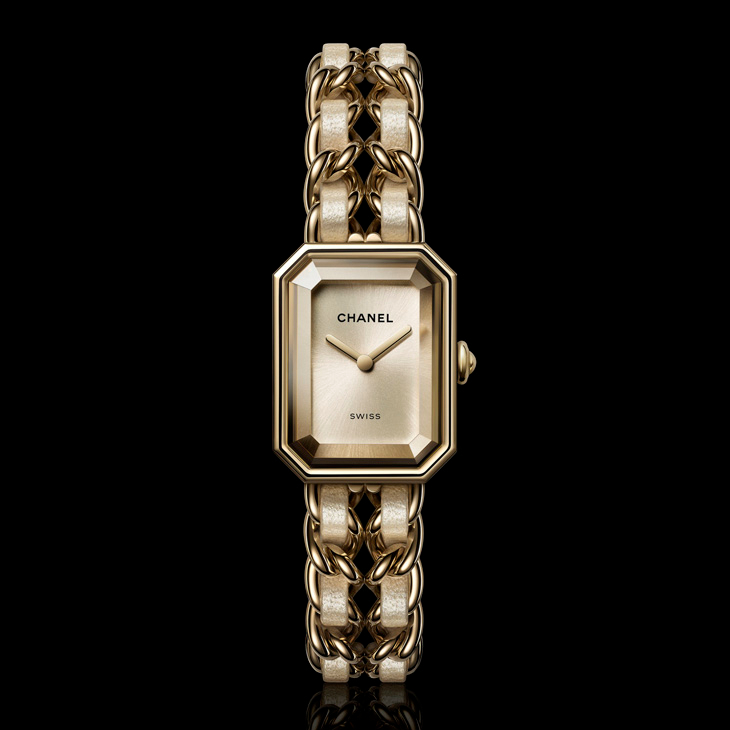 CHANEL - PREMIÈRE - （PREMIÈRE ICONIC CHAIN GOLDEN BROWN腕錶） - 自由的形狀｜CHANEL Première