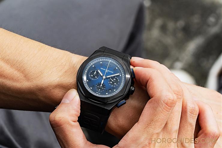 GIRARD-PERREGAUX - LAUREATO - 81060-21-491-FH6A - 新世代的桂冠,GP Laureato Absolute腕錶三重奏
