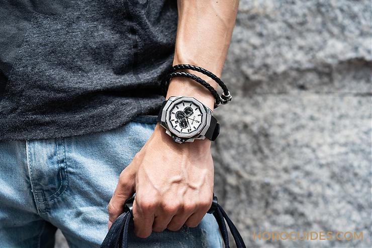 CORUM - ADMIRAL - A132/03876 - 現代海軍風範,Admiral AC-One三眼計時腕錶的細膩豪情