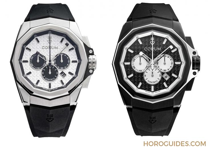 CORUM - ADMIRAL - A132/03876 - 現代海軍風範,Admiral AC-One三眼計時腕錶的細膩豪情