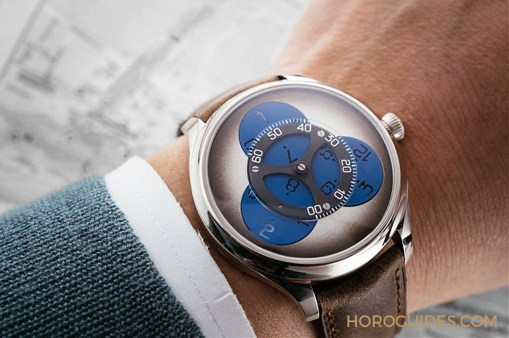 H. MOSER & CIE - VENTURER - 2327-0410 - 超越想像的時間運行之道|「偏・芯」瑞士獨立製錶盛宴