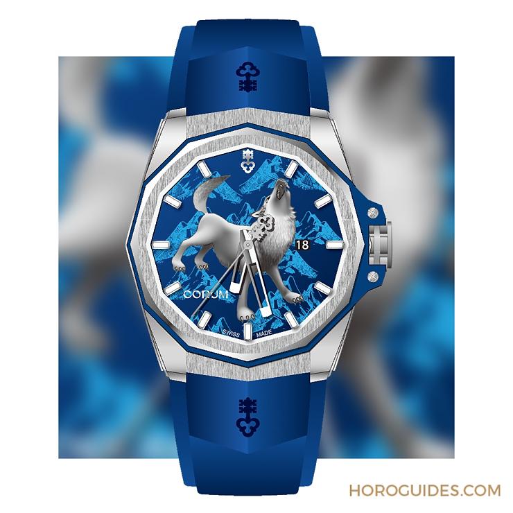 CORUM - ADMIRAL - （雄獅圖騰腕錶） - 海軍上將化身中世紀異獸，冰火鐵粉豈能不追