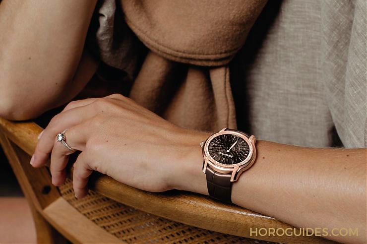 AUDEMARS PIGUET - MILLENARY - 77266OR.GG.A823CR.01 - 妳的節奏,妳決定|愛彼千禧霜金Philosophique