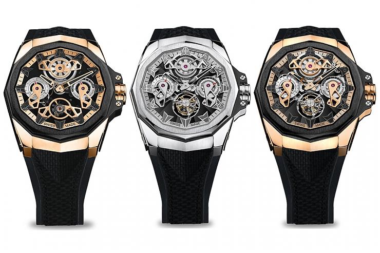 CORUM - ADMIRAL - A298/03901-298.100.86/F249AD10 - 奢華運動感 ! Corum海軍上將系列AC-One鏤空腕錶