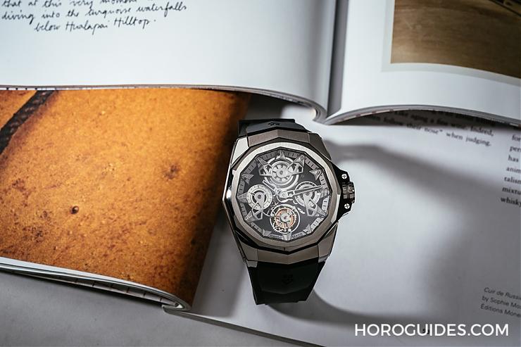 CORUM - ADMIRAL - A298/03901-298.100.86/F249AD10 - 奢華運動感 ! Corum海軍上將系列AC-One鏤空腕錶