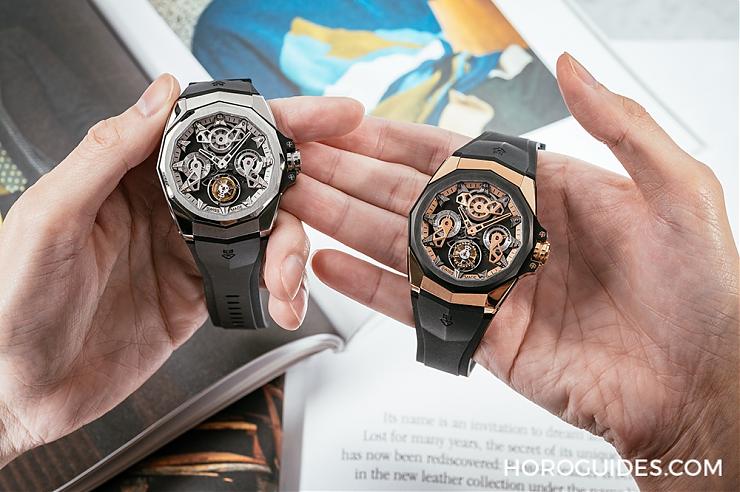 CORUM - ADMIRAL - A298/03901-298.100.86/F249AD10 - 奢華運動感 ! Corum海軍上將系列AC-One鏤空腕錶