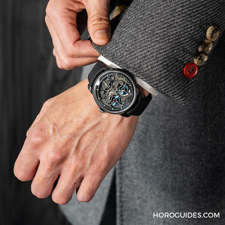 GIRARD-PERREGAUX - BRIDGES - 84000-21-632-bh6a - 芝柏表與新世代連結的那座橋-Neo Bridges Earth to Sky