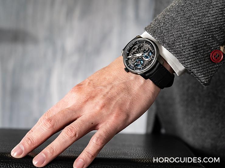 GIRARD-PERREGAUX - BRIDGES - 84000-21-632-bh6a - 芝柏表與新世代連結的那座橋－Neo Bridges Earth to Sky