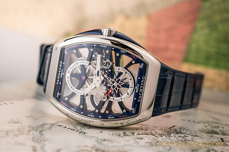 FRANCK MULLER - YACHTING - V 45 S6 SQT ANCRE YACHT AC (BL) - 隨心所遇,自在由你|和天文時創一起感受Franck Muller的不羈靈魂