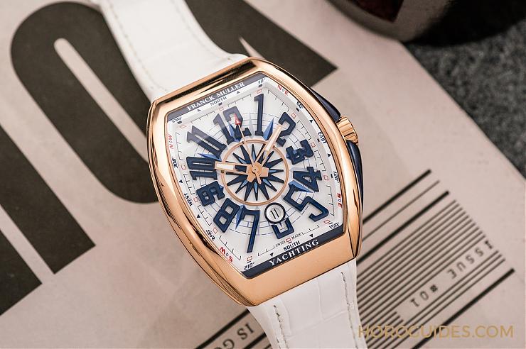 FRANCK MULLER - YACHTING - V 45 S6 SQT ANCRE YACHT AC (BL) - 隨心所遇,自在由你|和天文時創一起感受Franck Muller的不羈靈魂