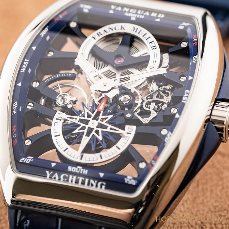 FRANCK MULLER - YACHTING - V 45 S6 SQT ANCRE YACHT AC (BL) - 隨心所遇,自在由你|和天文時創一起感受Franck Muller的不羈靈魂