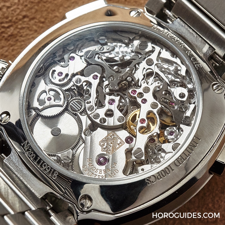 H. MOSER & CIE - -- - 6902-1200 - H. Moser & Cie.第一只鍊帶錶「Streamliner」,值得關注的三個理由