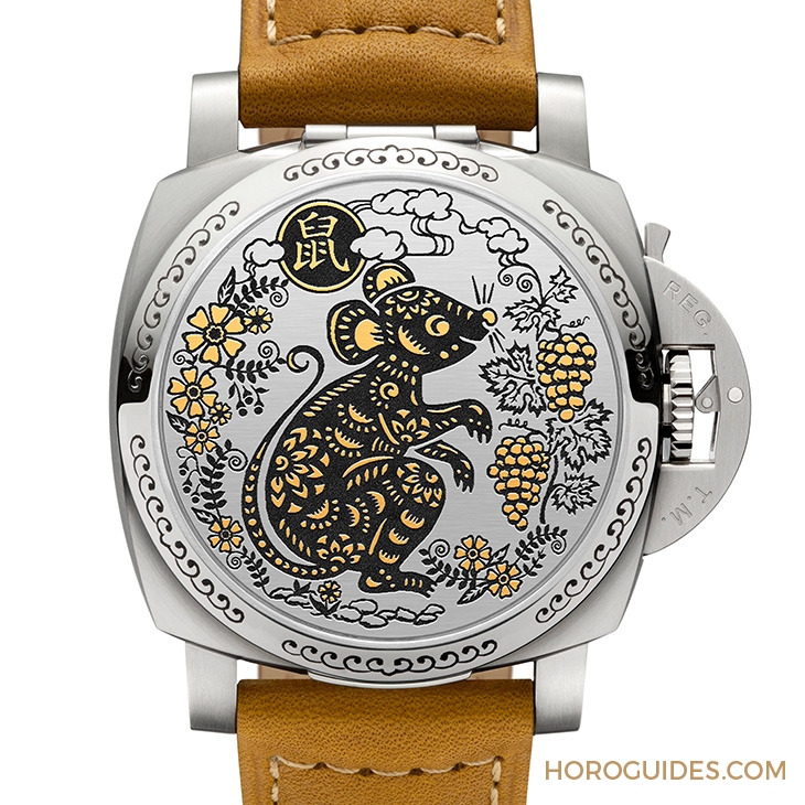 PANERAI - LUMINOR - PAM00863 - 金鼠報到!2020鼠年生肖錶大集合