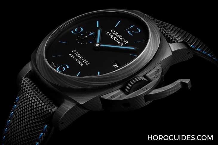 PANERAI - LUMINOR MARINA - PAM01661 - 神秘藍調沛納海,LuminorMarina Carbotech PAM01661