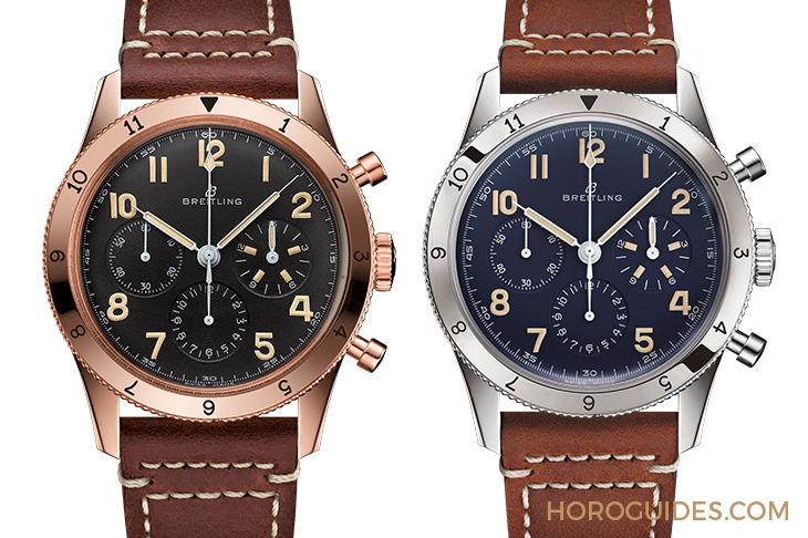BREITLING - AVIATOR 8 - AB0920131B1X1 - 用心的高還原度!百年靈AVI Ref. 765 1953航空計時碼錶復刻版