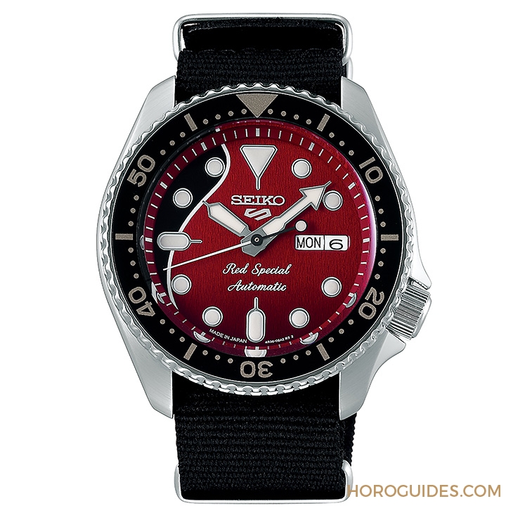SEIKO - 5 SPORTS - SRPE83K1 - 搖滾迷燃起來!SEIKO 5 x 皇后合唱團Brian May 聯名錶