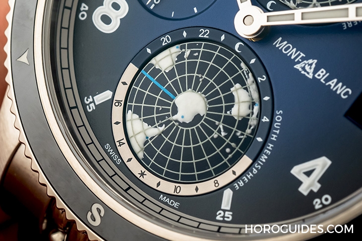 MONTBLANC - 1858 - 125567 - 冷光、冰藍與專業:風格型男工具錶 三大標配|萬寶龍1858 Geosphere腕錶