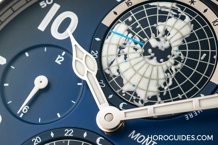 MONTBLANC - 1858 - 125567 - 冷光、冰藍與專業:風格型男工具錶 三大標配|萬寶龍1858 Geosphere腕錶