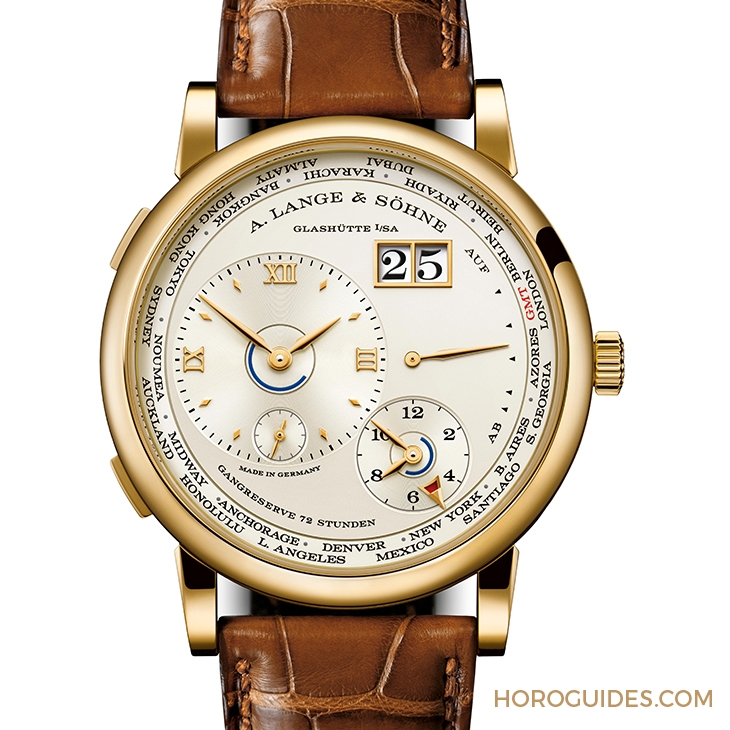 A. LANGE & SÖHNE - LANGE 1 - 136.032 - 朗格Lange 1 Time Zone搭載全新自製機芯,新增實用日夜顯示