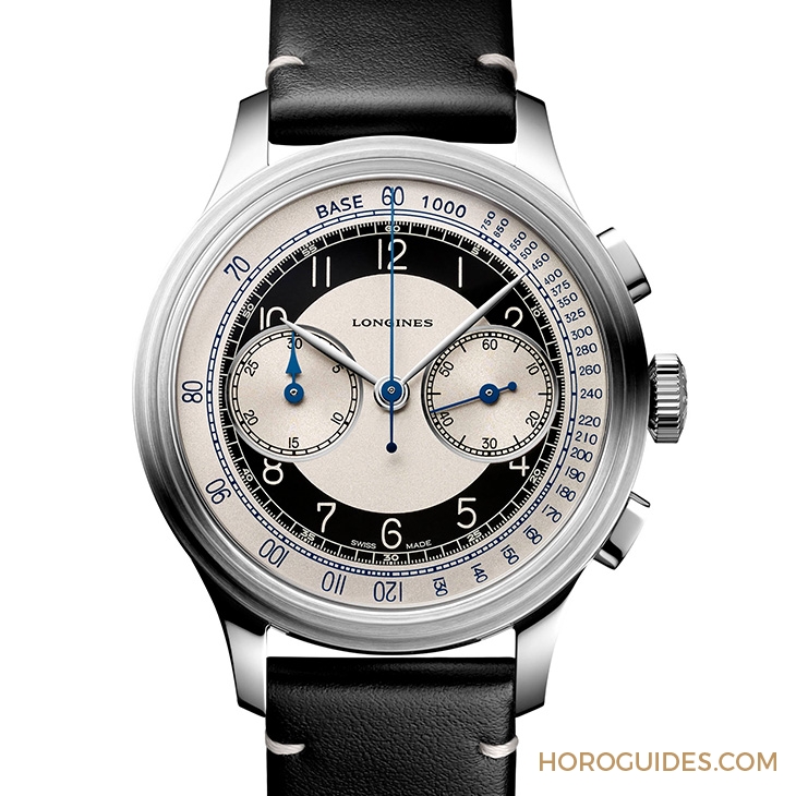 LONGINES - HERITAGE - L2.830.4.93.0 - 「沒有」日期窗的原版復刻:浪琴Heritage Classic Tuxedo復刻錶
