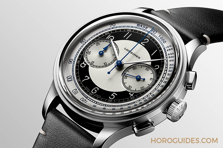 LONGINES - HERITAGE - L2.830.4.93.0 - 「沒有」日期窗的原版復刻:浪琴Heritage Classic Tuxedo復刻錶