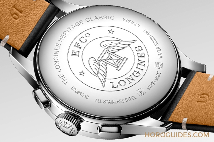 LONGINES - HERITAGE - L2.830.4.93.0 - 「沒有」日期窗的原版復刻:浪琴Heritage Classic Tuxedo復刻錶