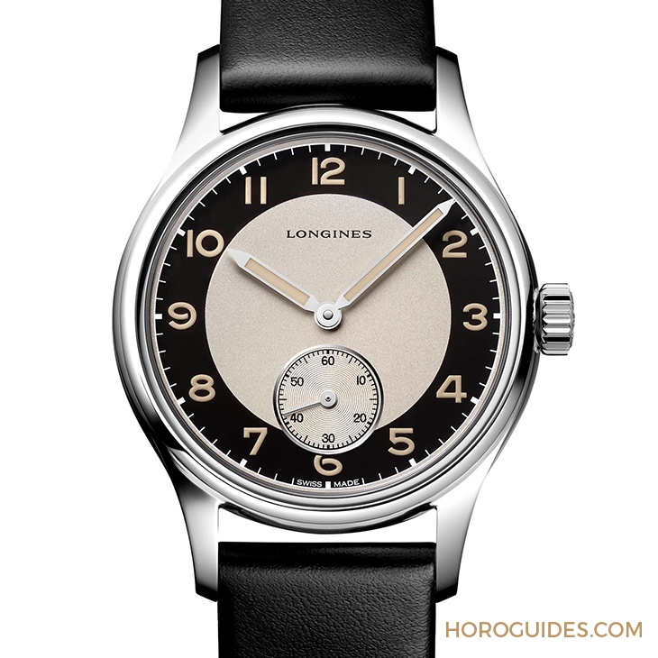 LONGINES - HERITAGE - L2.830.4.93.0 - 「沒有」日期窗的原版復刻:浪琴Heritage Classic Tuxedo復刻錶