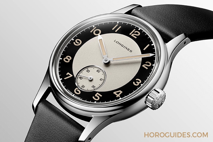 LONGINES - HERITAGE - L2.830.4.93.0 - 「沒有」日期窗的原版復刻:浪琴Heritage Classic Tuxedo復刻錶
