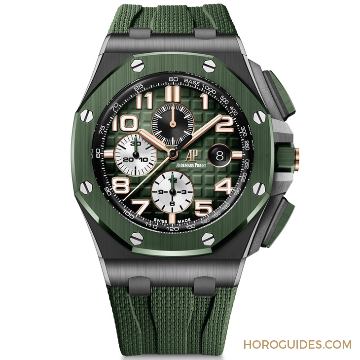 AUDEMARS PIGUET - ROYAL OAK OFFSHORE - 26405CE.OO.A056CA.01 - 愛彼皇家橡樹離岸型新款 消光黑陶瓷型格上身