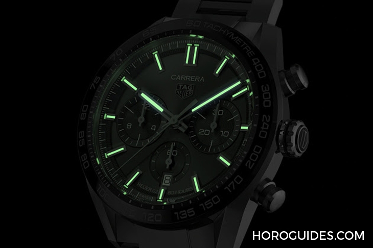 TAG HEUER - TAG HEUER Carrera再出力作,現代風多彩面盤誌慶品牌週年
