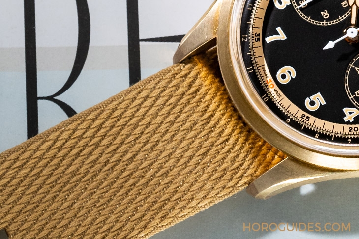 MONTBLANC - 1858 - 125583 - 青銅加身,徹底復古|MONTBLANC 1858單按把計時碼錶